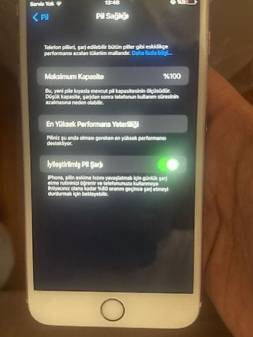 a10 kabrolar: IPhone 6s Plus, 16 GB, Rose Gold, Barmaq izi — 6