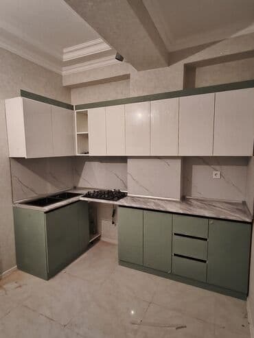 Sifarişlə mətbəx dəsti, Özü çəkən petlələr, Parlaq laminat, Kredit yoxdur, Pulsuz çatdırılma