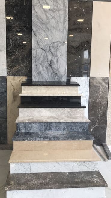Мрамор: Mərmər pilləkənlərin istənilən ölçü duzayn və rəngə uyğyn sifarişi — 1