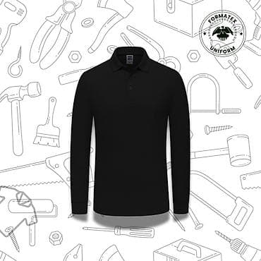 Kostyumlar: Qara rəngdə iş geyimləri – polo və t‑şört Məhsul xüsusiyyətləri: - — 1