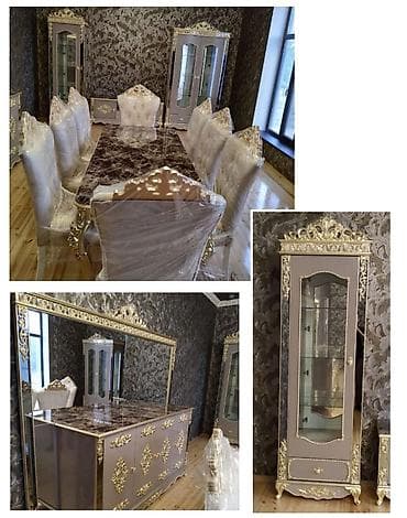 stullar ikinci el: İşlənmiş, Komod, Masa və oturacaqlar, Servant — 1