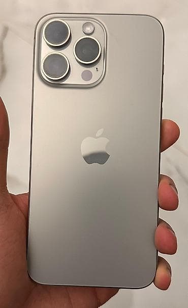 Foto və videokameralar: IPhone 15 Pro Max, 256 GB, Natural Titanium, Simsiz şarj, Face ID — 1