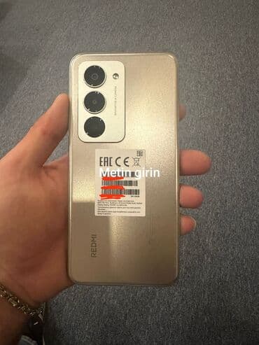 Xiaomi Redmi 15 – 256 GB yaddaşlı smartfon - Rəng: qızılı (arxa