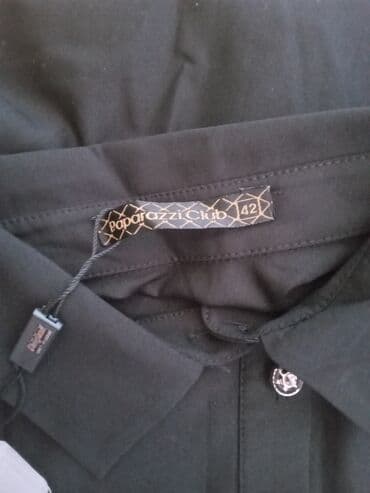 sumqayitda jaket: Don yeni etiketi ustunde.Qara rengdir.kemeride var.Hicabli xanimlarada — 4