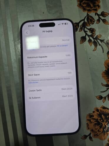 IPhone 16, 128 GB, Deep Purple, Face ID