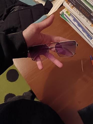 Uniseks gün eynəyi - Çərçivə: metal üst körpü və nazik metal