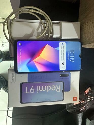 telefon teze: Redmi 9T, 128 GB, rəng - Qara — 3