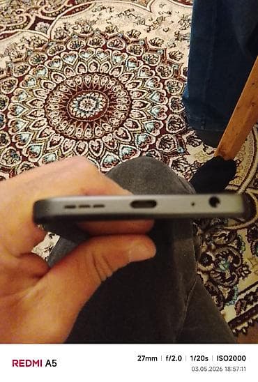 azerbaycan ps5 ne kadar: Redmi A5 smartfon - Ekran: Tam ekran dizayn, ön kameraya görə — 2