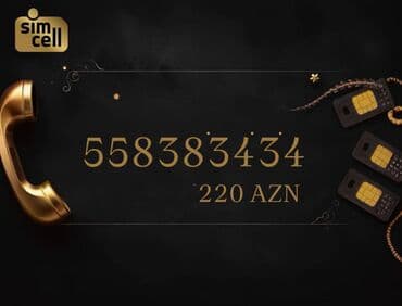 Nömrə: ( 055 ) ( 8383434 ), Yeni