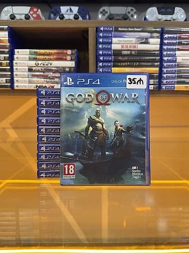 Elektronika: God of War-PS4 diski Oyun diski tam işlək vəziyyətdədir, heç bir — 1