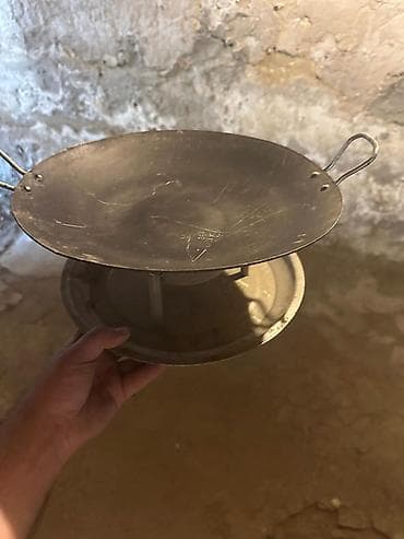 bal: Metal mini sac qazan dəsti – masada isti təqdimat və kiçik porsiyalar — 2