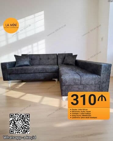 metbext divan: Künc divan, Açılan, Bazalı, Şəhərdaxili pulsuz çatdırılma — 1