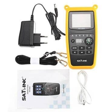 satfinder: Satlink WS-6933 HD. Satfinder krosnu qurasdirmaq ucun HD siqnallarida — 2