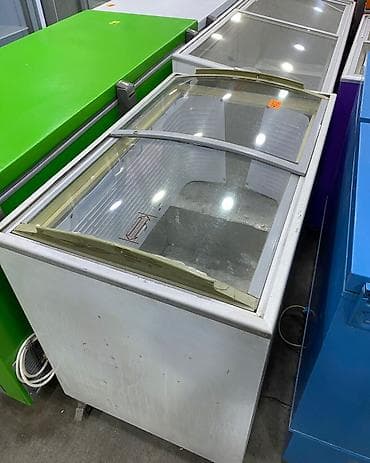 Ticarət tipli dondurucu vitrin - Tip: Üstü şüşəli yatıq dondurucu
