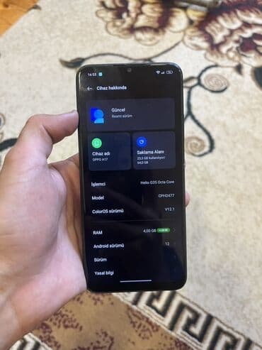 qabyuyan aliram: Oppo A18, 64 GB, rəng - Qara — 3