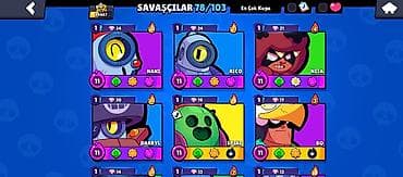 resident evil 4 disk: Brawl Stars hesabı – yüksək irəliləyiş və zəngin məzmun - Kupa — 5