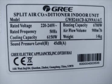 kondisioner sekilleri: Kondisioner Gree, 85-90 kv. m — 5