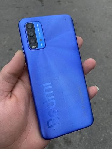 Redmi 9T, 128 GB, rəng - Mavi, Barmaq izi, İki sim kartlı