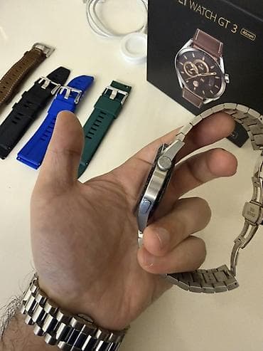 Zərgərlik əşyaları: Smart saat, Huawei, Sensor ekran, rəng - Gümüşü — 8