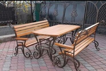 скамейка для прихожей: Metal EN MMC olaraq istədiyiniz forma və ölçüde demir işlerinin — 9