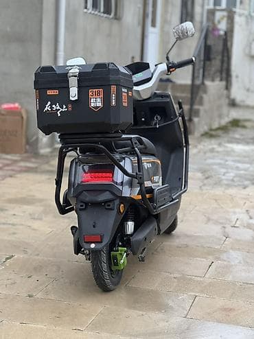 ucuz scooter elektrikli: Elektrik skuter 60 volt 40 ah lithium batareykaynan təchiz olunub — 3