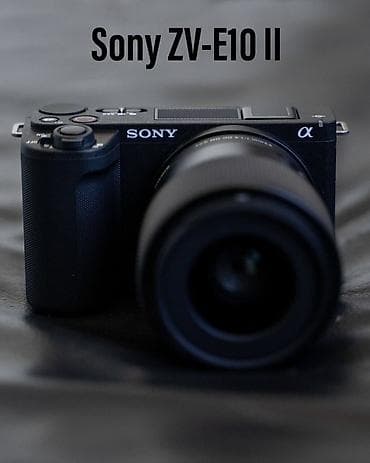 sony wh: Sony ZV‑E10 II – vlog və məzmun yaradıcıları üçün hibrid dəyişən — 3