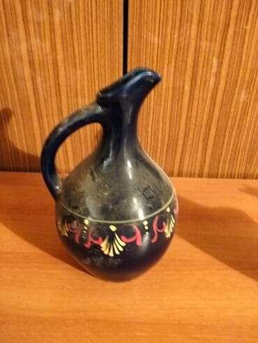 şüşə banka istehsalı: Rəng - Göy, Keramika, 4, 1,5 bucket volume l, SSRİ — 3