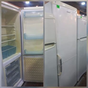 İşlənmiş 2 qapılı Beko Soyuducu Satılır, rəng - Ağ