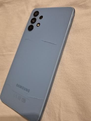 data modem sim card: Samsung Galaxy A32, rəng - Mavi, İki sim kartlı — 3