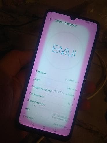 Huawei Y6p, 64 GB, rəng - Qara, Düyməli, Face ID, İki sim kartlı