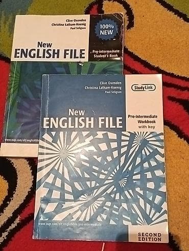 Velosiped aksesuarları: Məhsul: New English File – Pre-Intermediate (Second Edition) dəst — 1