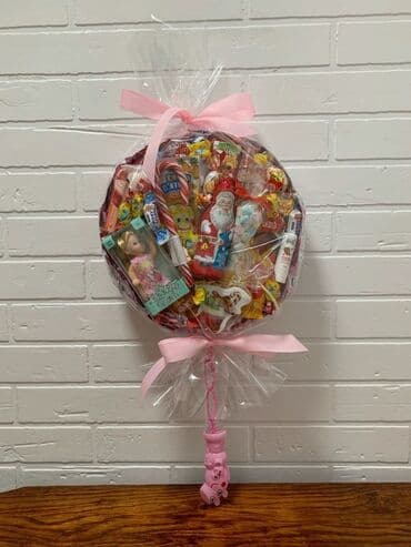 Quruducular: Uşaq və bayram hədiyyələri üçün şirniyyat buketləri və qutuları — 2