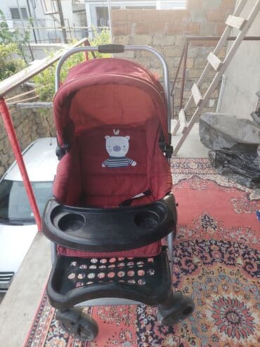 купить детскую коляску бу: Klassik gəzinti arabası, İşlənmiş, Cins: Qız, Ünvandan götürmə — 3