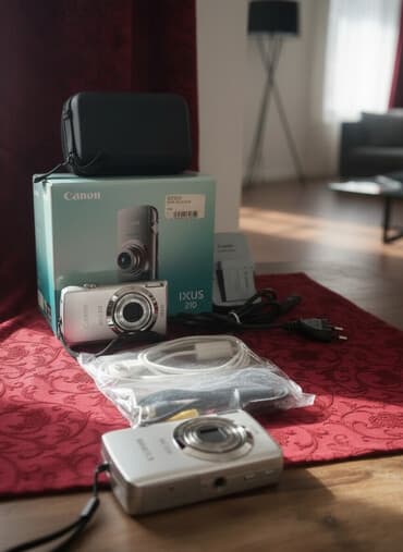 фотоаппарат canon mark 2: Canon Digital IXUS 210 silver, zərif dizaynı və qabaqcıl texnologiyanı — 1