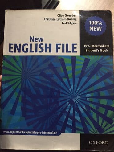 6 cı sinif rus dili kitabı: Oxford new english file 100% new unv vəsaiti tezedi istifade — 1