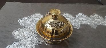 cay servis: Çay dəsti, rəng - Qızılı — 3