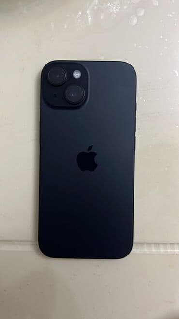 iphone mingəçevir: IPhone 15, Qara, Face ID — 1