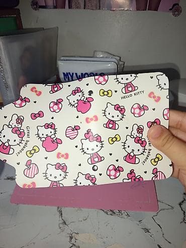 Digər: Dəri hellokitiyli binder 20seyfesi var yəni 20kart qoymaq olar — 3