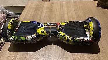 hoverboard: Elektrik hoverboard (özünü tarazlayan skuter) - Rəngli “graffiti” — 3