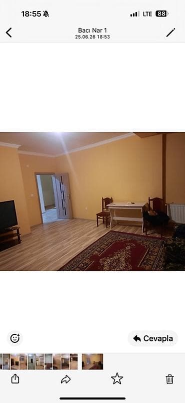 gencede ev: Xırdalan 8 saylı mektebin yanı 2 otaqlı ev sahibi terefinden kiraye — 1