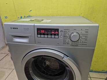 тэн для стиральной машины: Стиральная машина Bosch, 6 кг, Б/у, Автомат, Есть сушка, Нет кредита, Платная доставка — 4
