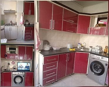 *299₼ MƏTBƏX mebeli :-TƏCİLİ SATILIR*‼️ ÖLÇÜ:-190*130 ağ hissə əlavə — 1