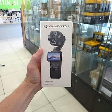 DJI Osmo Pocket 4P– cibdə daşına bilən peşəkar stabilizatorlu kamera lalafo.az -da DJI Osmo Pocket 4P– cibdə daşına bilən peşəkar stabilizatorlu kamera
