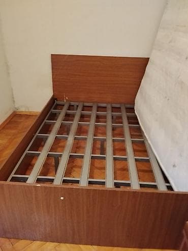 yataq carpayi: İşlənmiş, Təknəfərlik çarpayı, Bazasız, Matras ilə, Siyirməsiz — 6