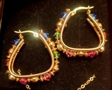 женские золотые серьги: Sırğa, Sarı qızıl, 585 Əyar, 723 g, Ünvandan götürmə — 4