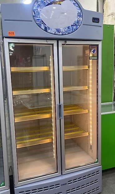 vitrin soyducular: İki qapılı vitrin soyuducu - Şüşə qapılar: Məhsulların görünürlüğü — 1