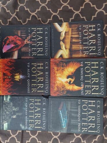 Музыкальные инструменты: Məhsul: “Harri Potter” kitabları – Azərbaycan dilində, C.K. Roulinq — 2