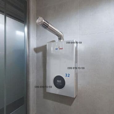 irshad electronics: Termet qazla işləyən divar tipli su qızdırıcısı – 32 (model üzərində — 1