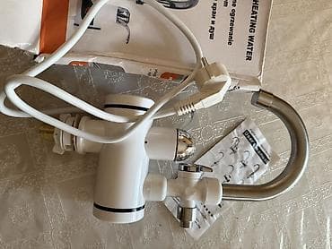 ev qizdiran: Elektrikli kran və duş başlığı olan ani su qızdırıcı kran -1 defe — 2