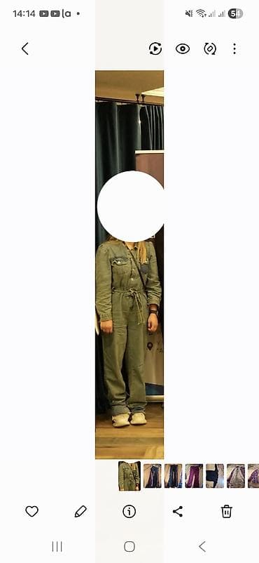 cins kombinezon: 35 manata alinib tekce 1 fesil (bu il qişda) geyilib. Qara Qarayev — 1